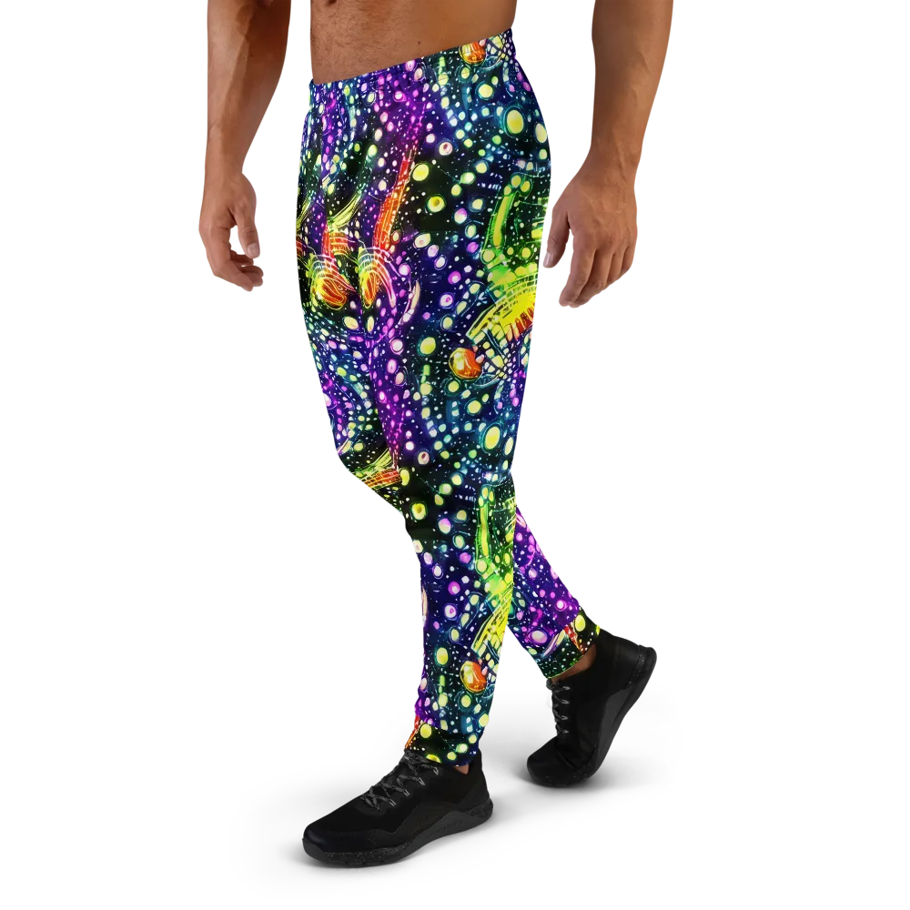 Infinite Prism on Men's Joggers — Left