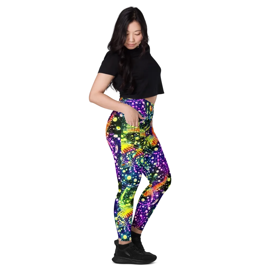 Infinite Prism on Leggings with Pockets — Right