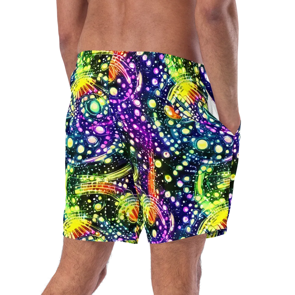 Infinite Prism on Swim Trunks — Right Back