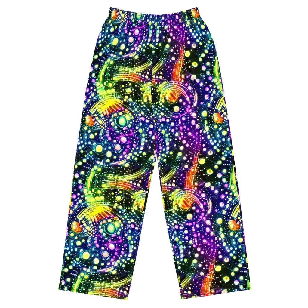 Infinite Prism on Wide-Leg Pants — Front