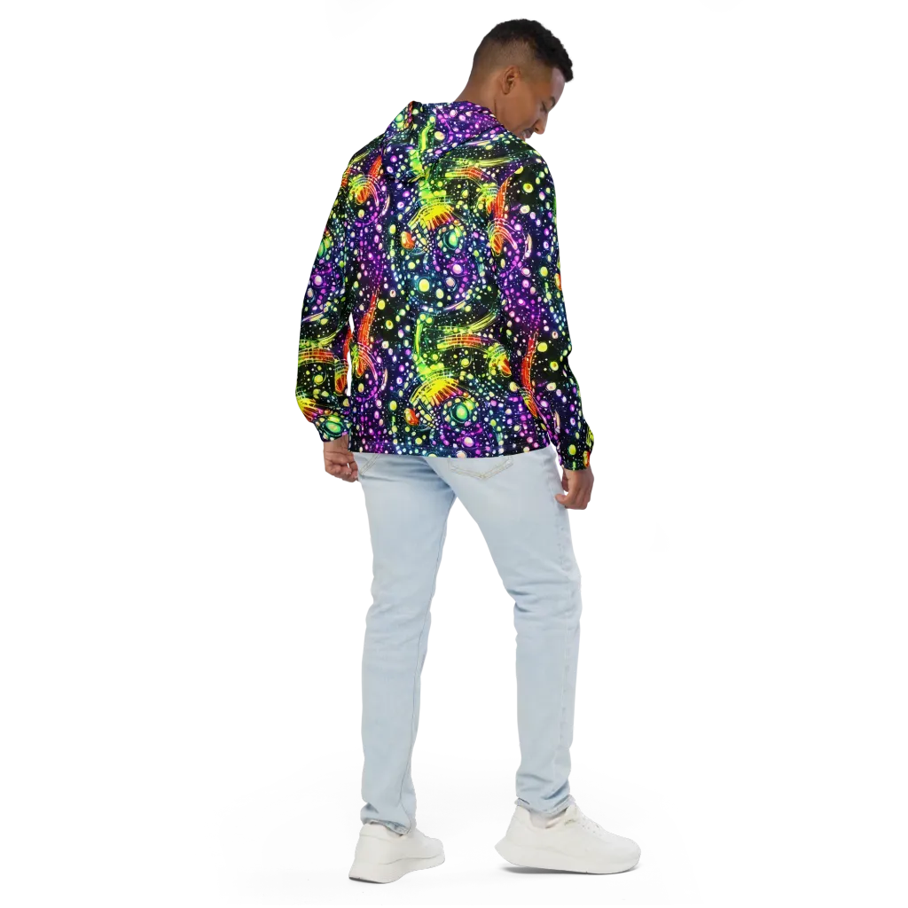 Infinite Prism on Men's Windbreaker — Back