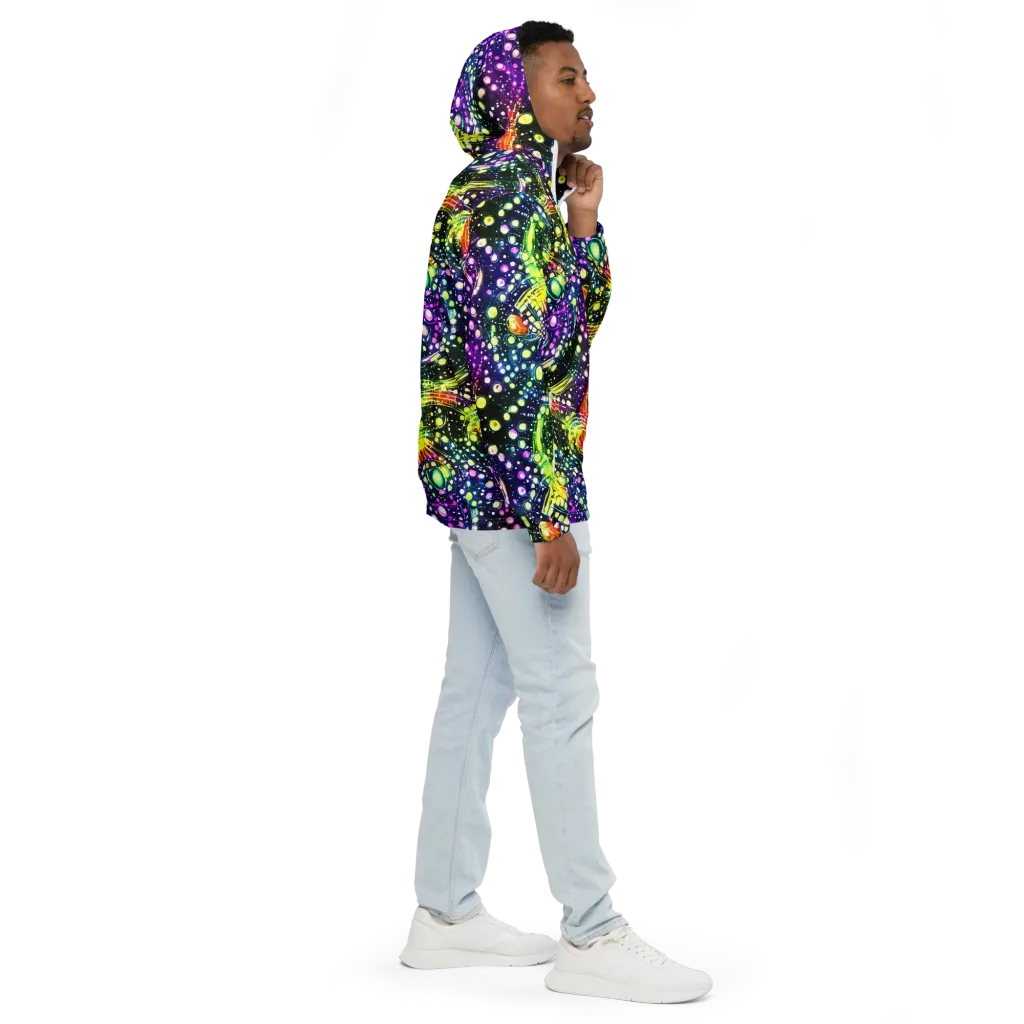 Infinite Prism on Men's Windbreaker — Right