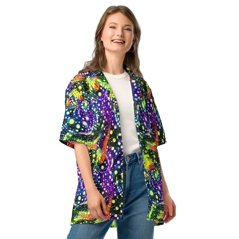 Infinite Prism on Button Shirt — Front