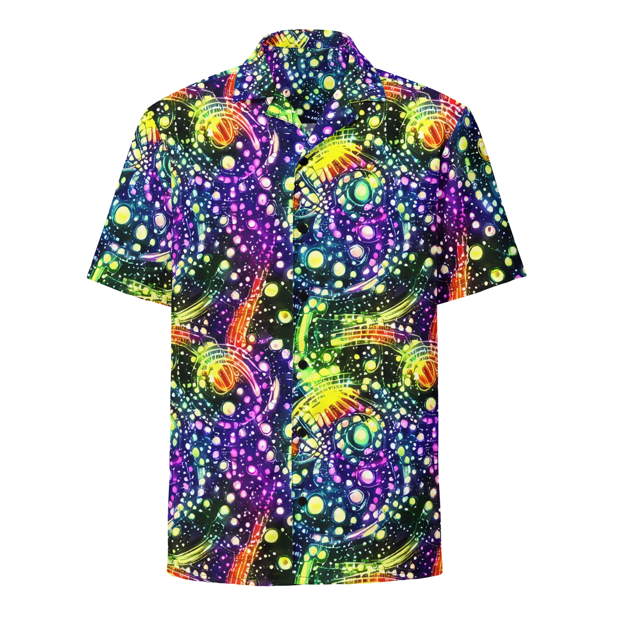 Infinite Prism on Button Shirt — Front