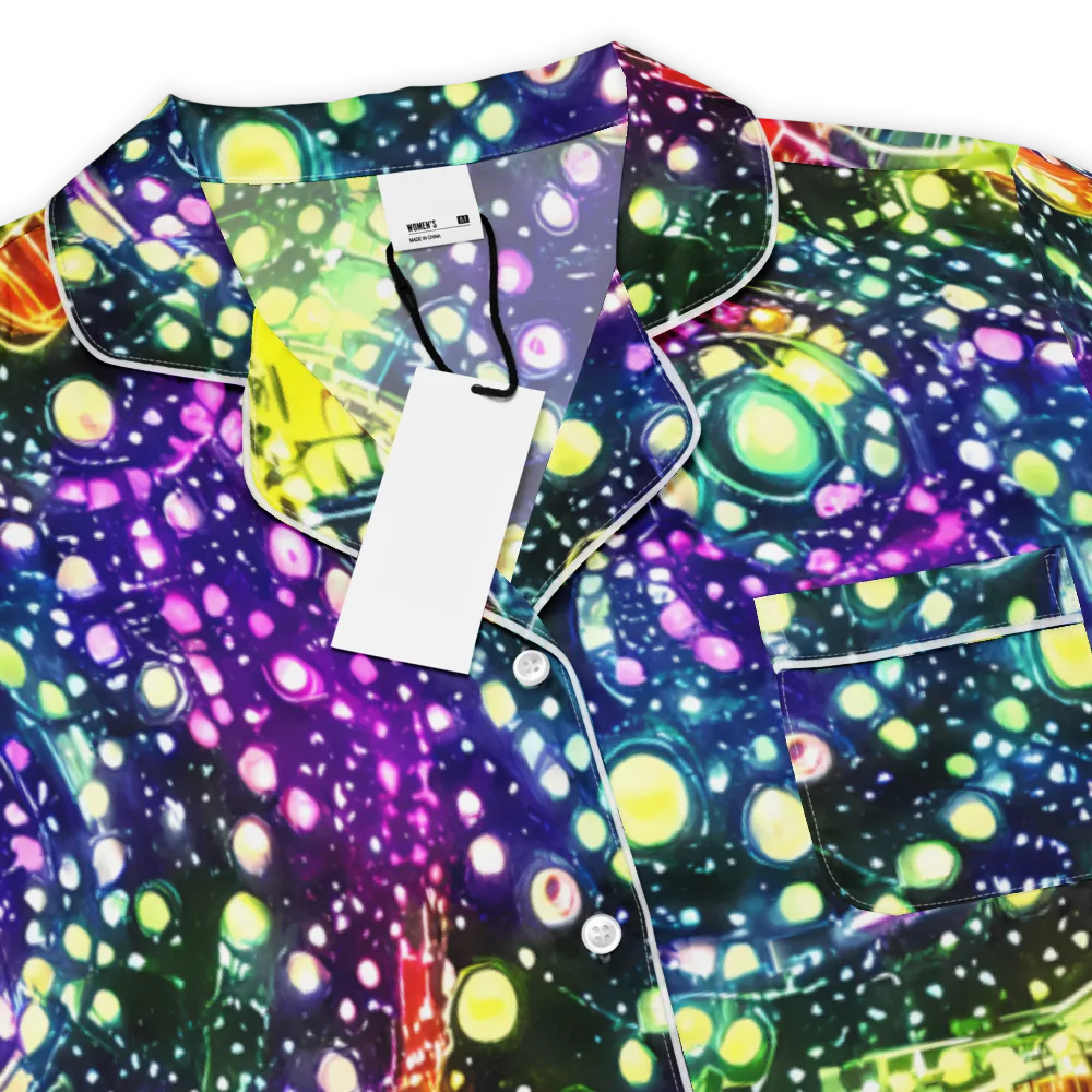 Infinite Prism on Women's Short Sleeve Pajama Top — Product details