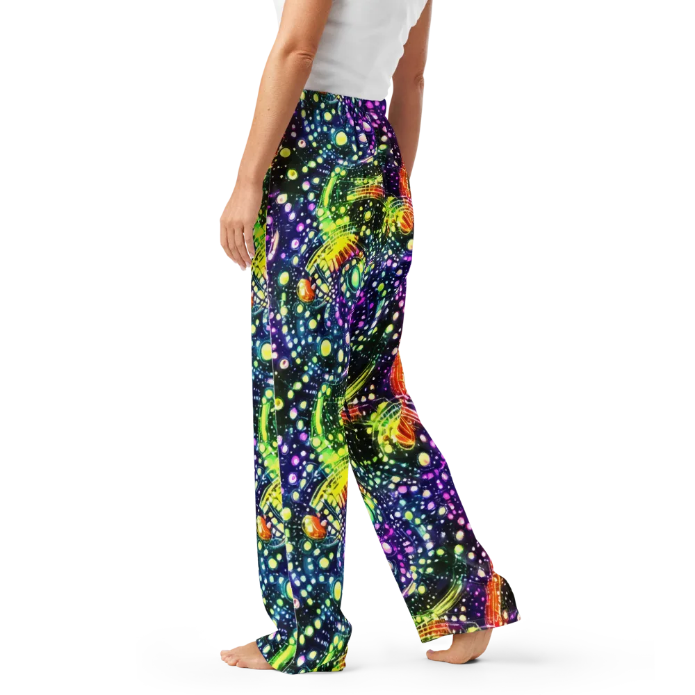 Infinite Prism on Women's Pajama Pants — Left