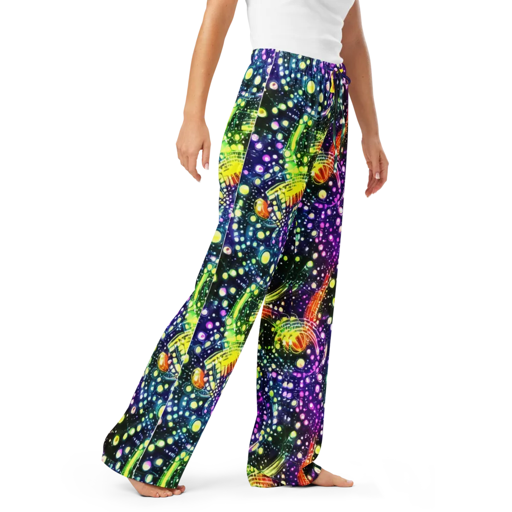 Infinite Prism on Women's Pajama Pants — Right Front