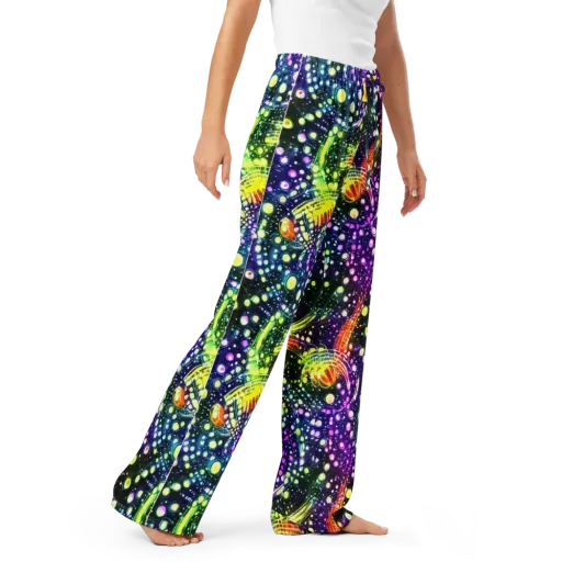 Infinite Prism on a Women's Pajama Pants