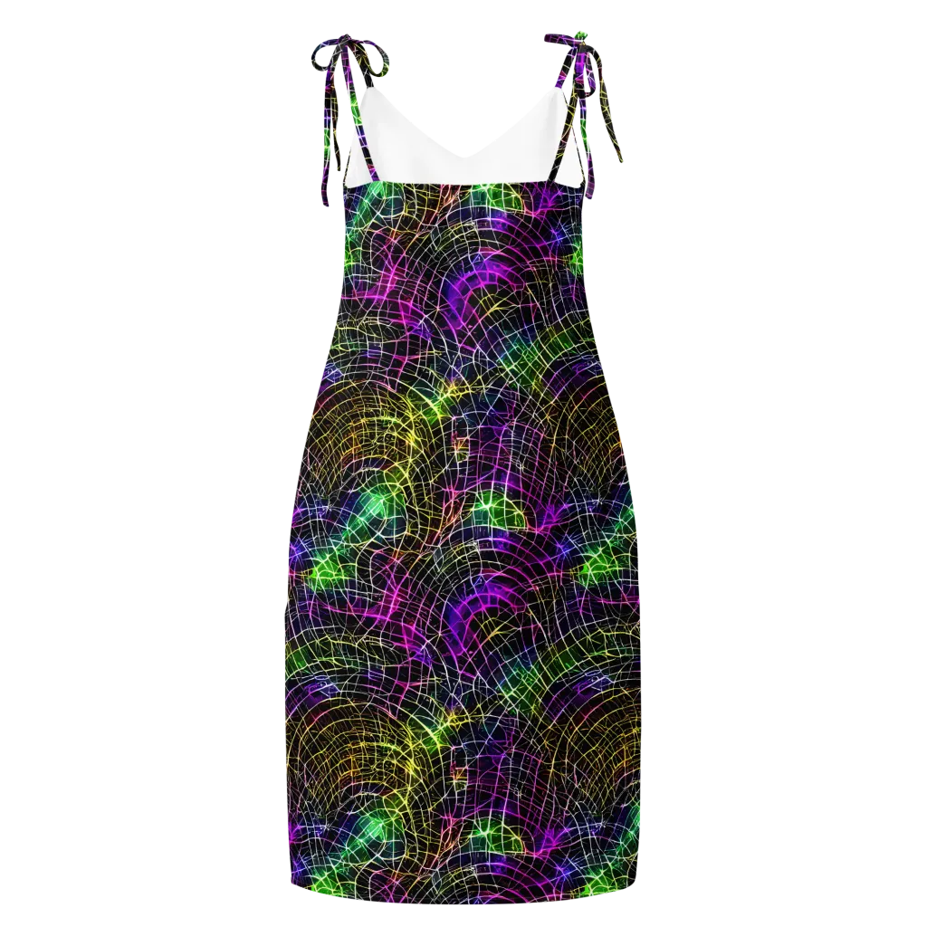 Cybercell on Slip Dress — Back