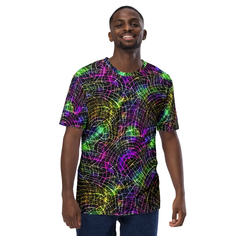 Cybercell on Men's Crew Neck T-Shirt — Front