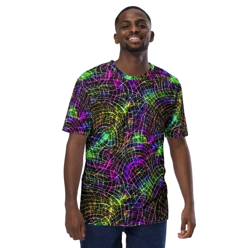 Cybercell on Men's Crew Neck T-Shirt — Front