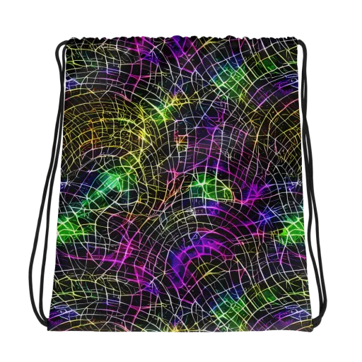 Cybercell on a Drawstring Bag