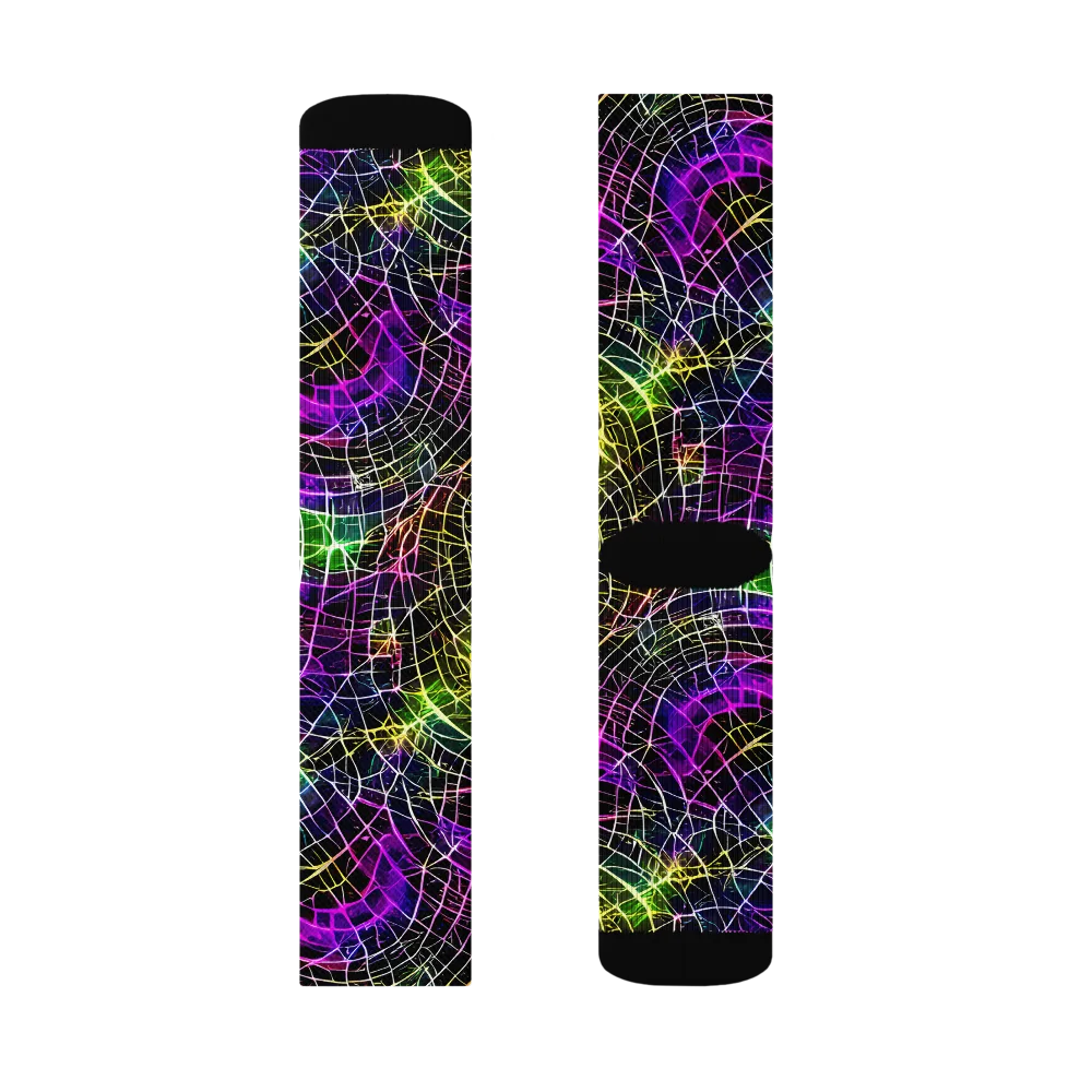 Cybercell on Socks — Left Sock