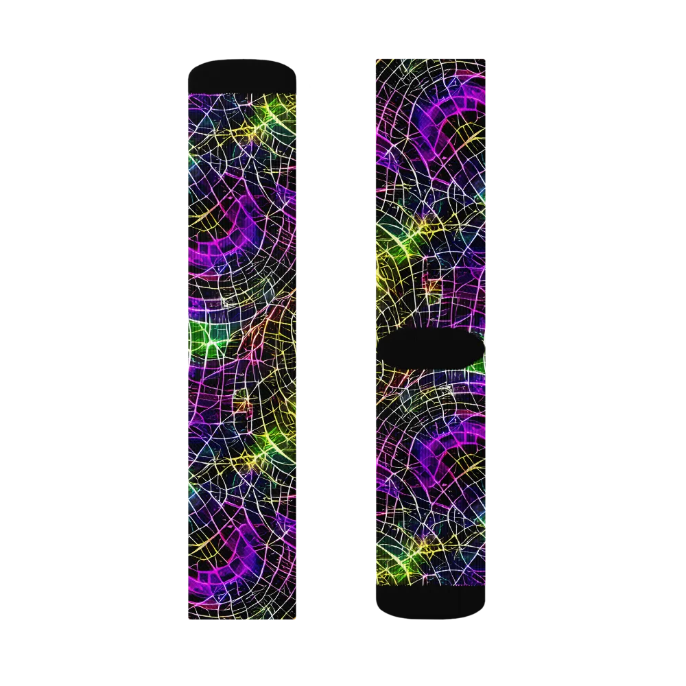 Cybercell on Socks — Right Sock