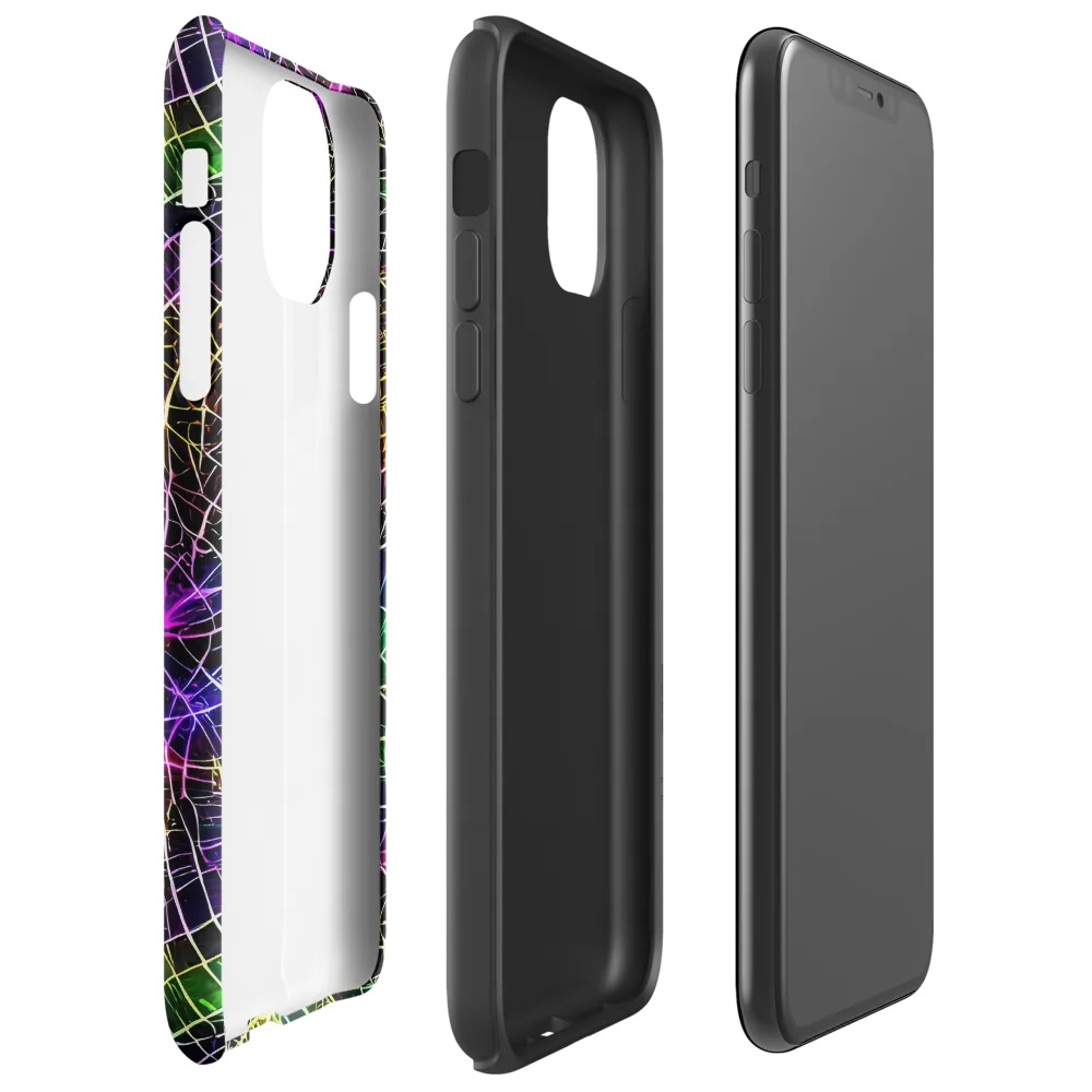 Cybercell on Tough Case for iPhone® — Right