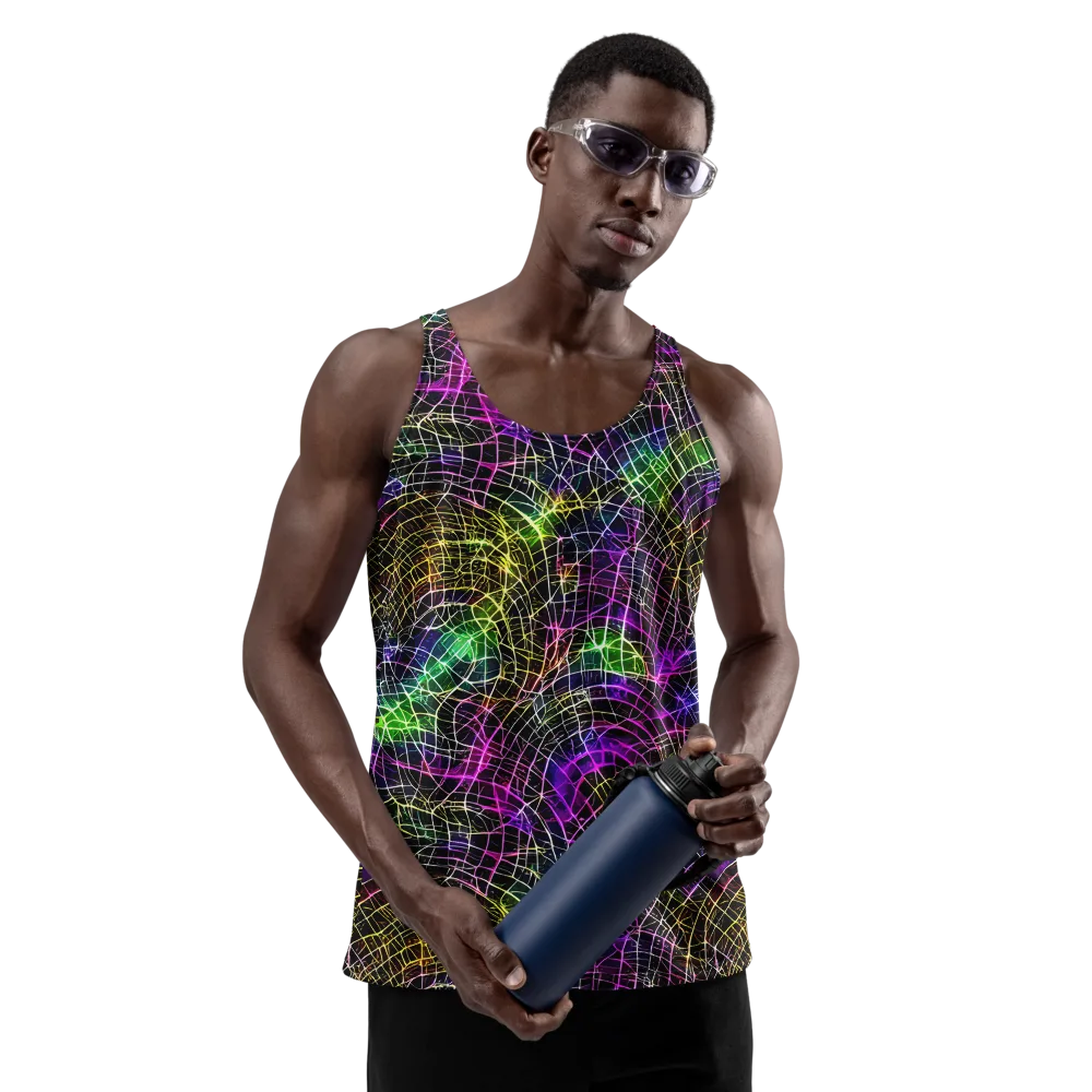 Cybercell on Men's Tank Top — Front