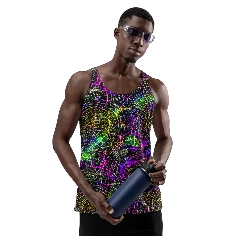 Cybercell on Men's Tank Top — Front