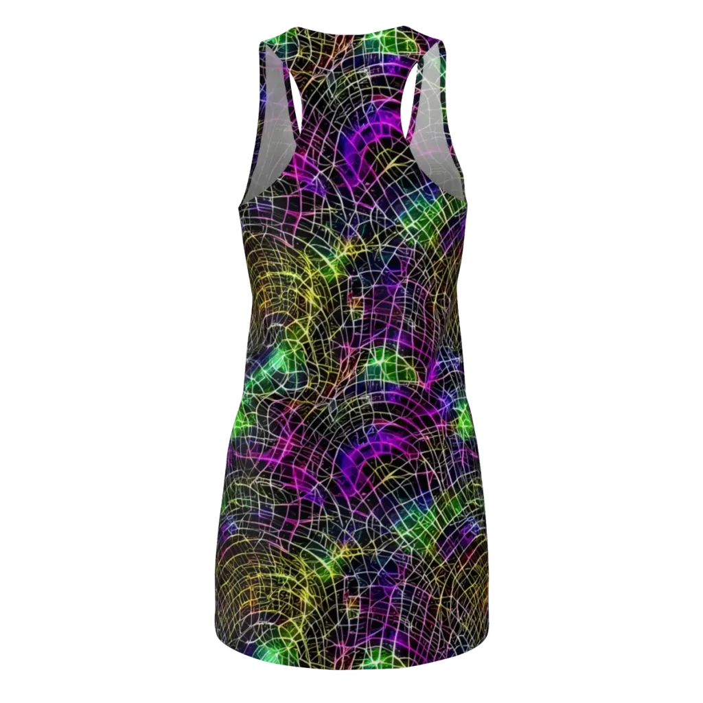 Cybercell on Racerback Dress — Back