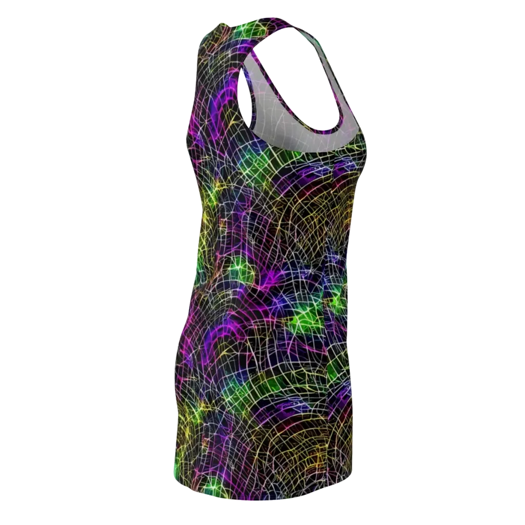 Cybercell on Racerback Dress — Back Side