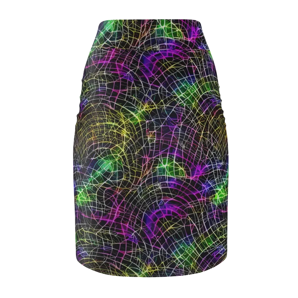 Cybercell on Pencil Skirt — Back