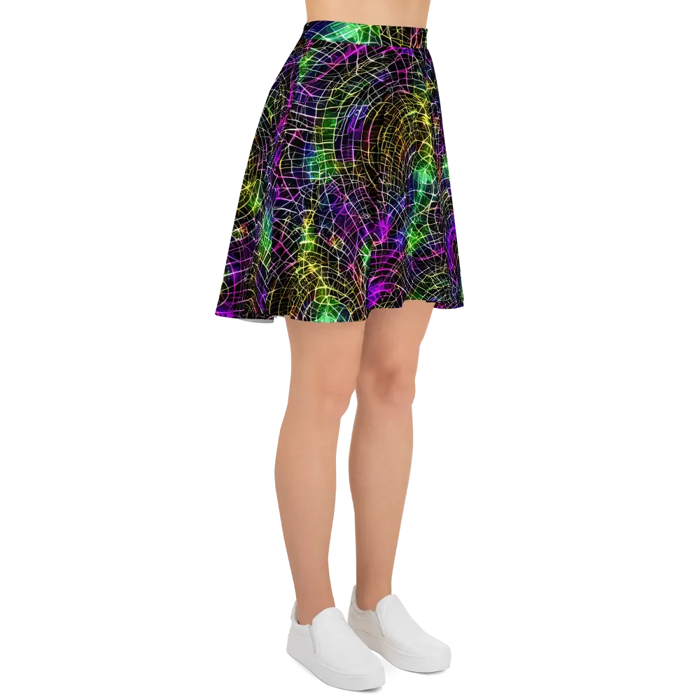 Cybercell on Skater Skirt — Right