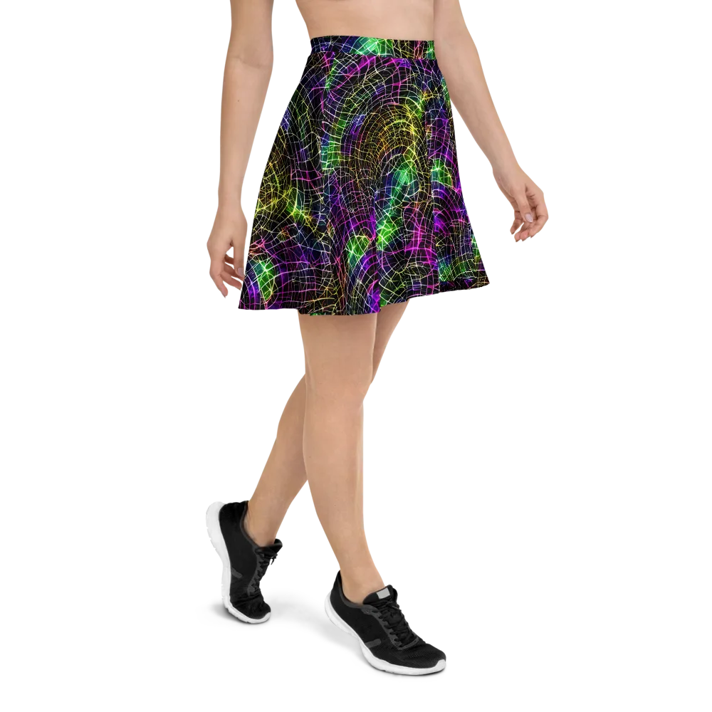 Cybercell on Skater Skirt — Right