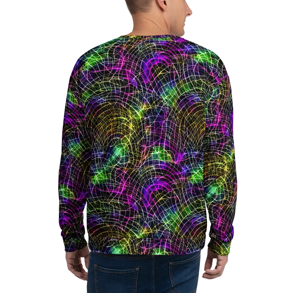 Cybercell on Sweatshirt — Back