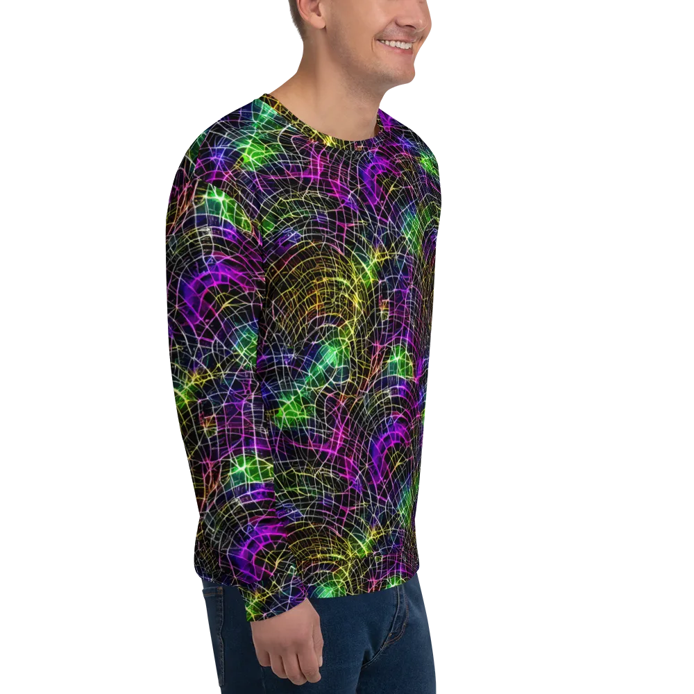 Cybercell on Sweatshirt — Right Front