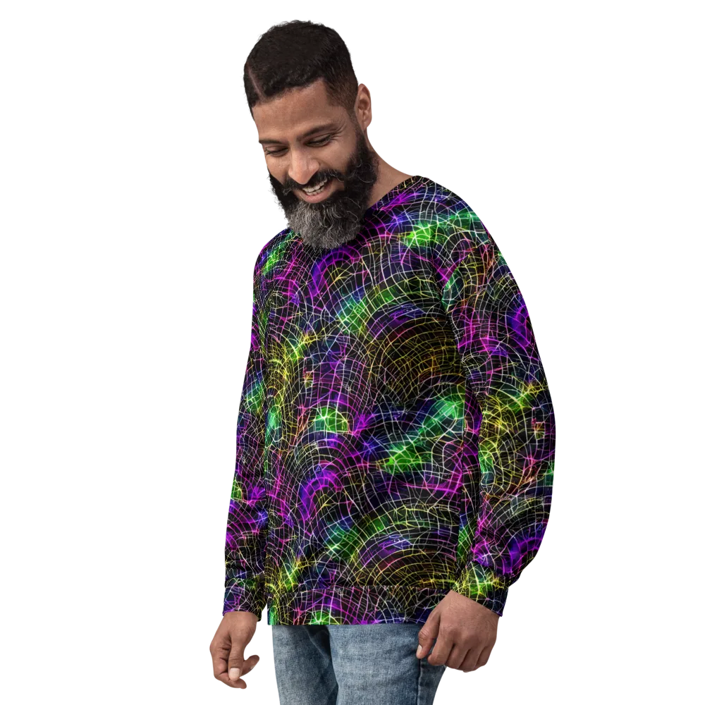 Cybercell on Sweatshirt — Left Front