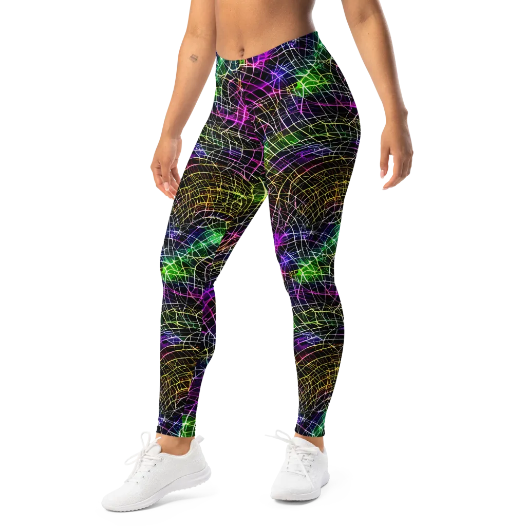 Cybercell on Leggings — Left Front