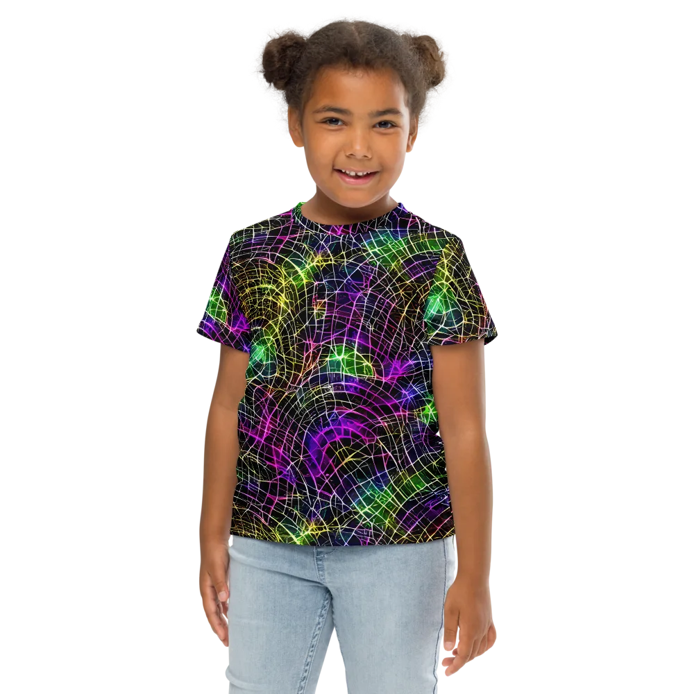 Cybercell on Kids Crew Neck T-Shirt — Front