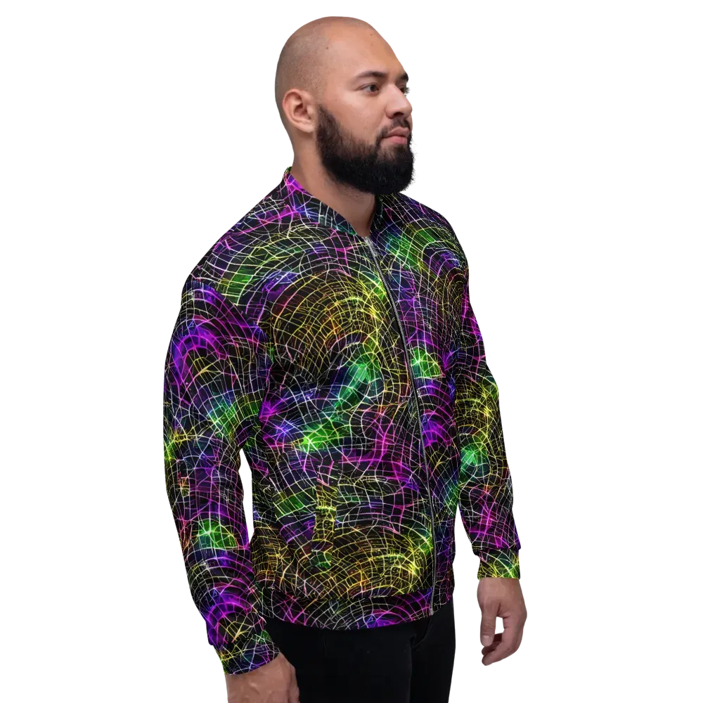 Cybercell on Bomber Jacket — Right