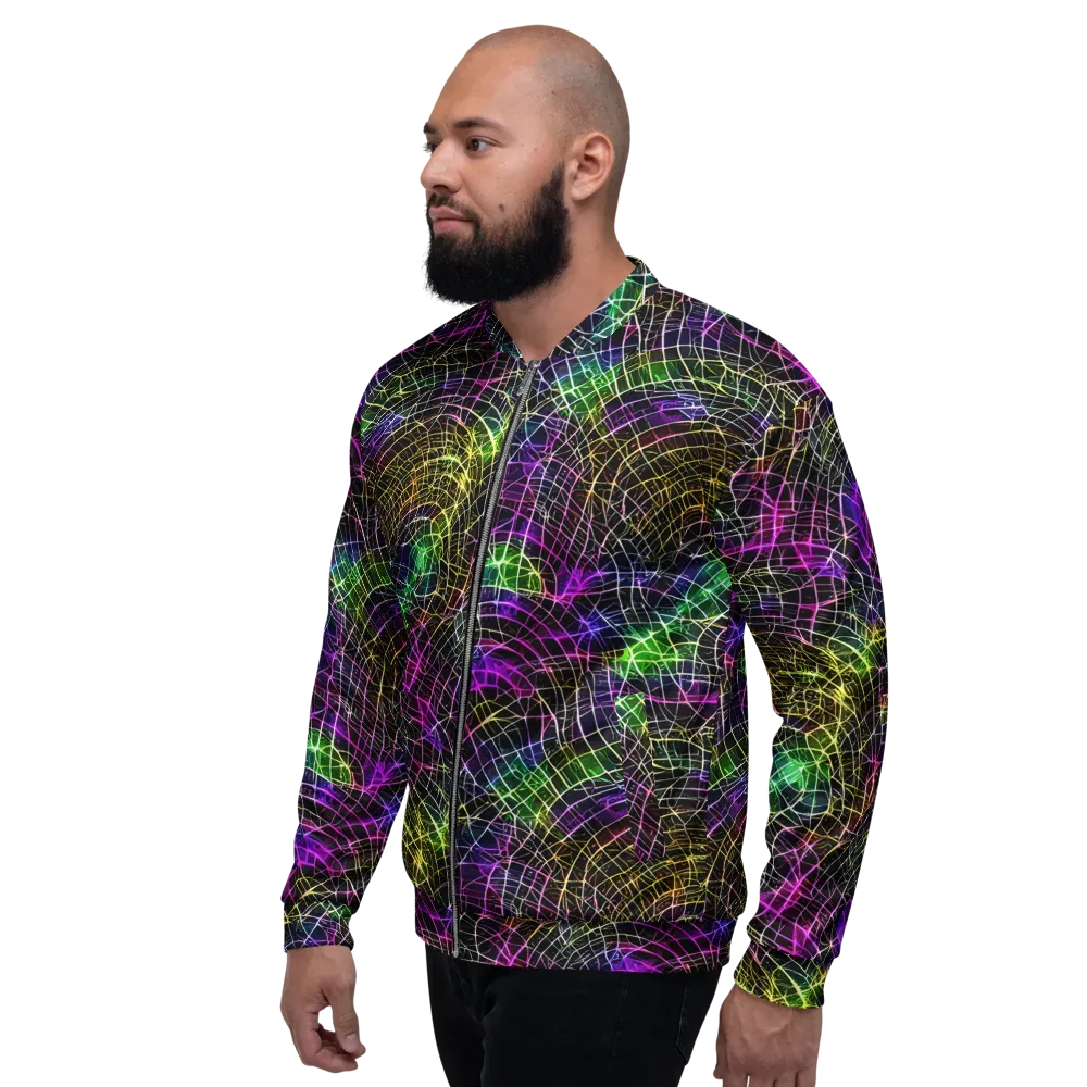 Cybercell on Bomber Jacket — Left