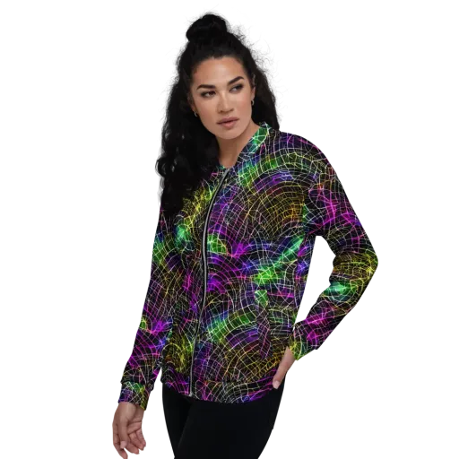 Cybercell on a Bomber Jacket