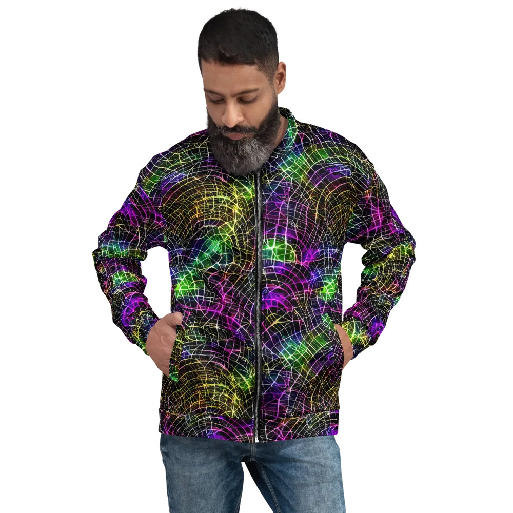 Cybercell on Bomber Jacket — Front
