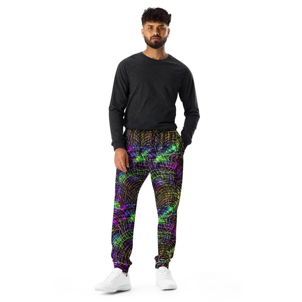 Cybercell on Men's Joggers — Front