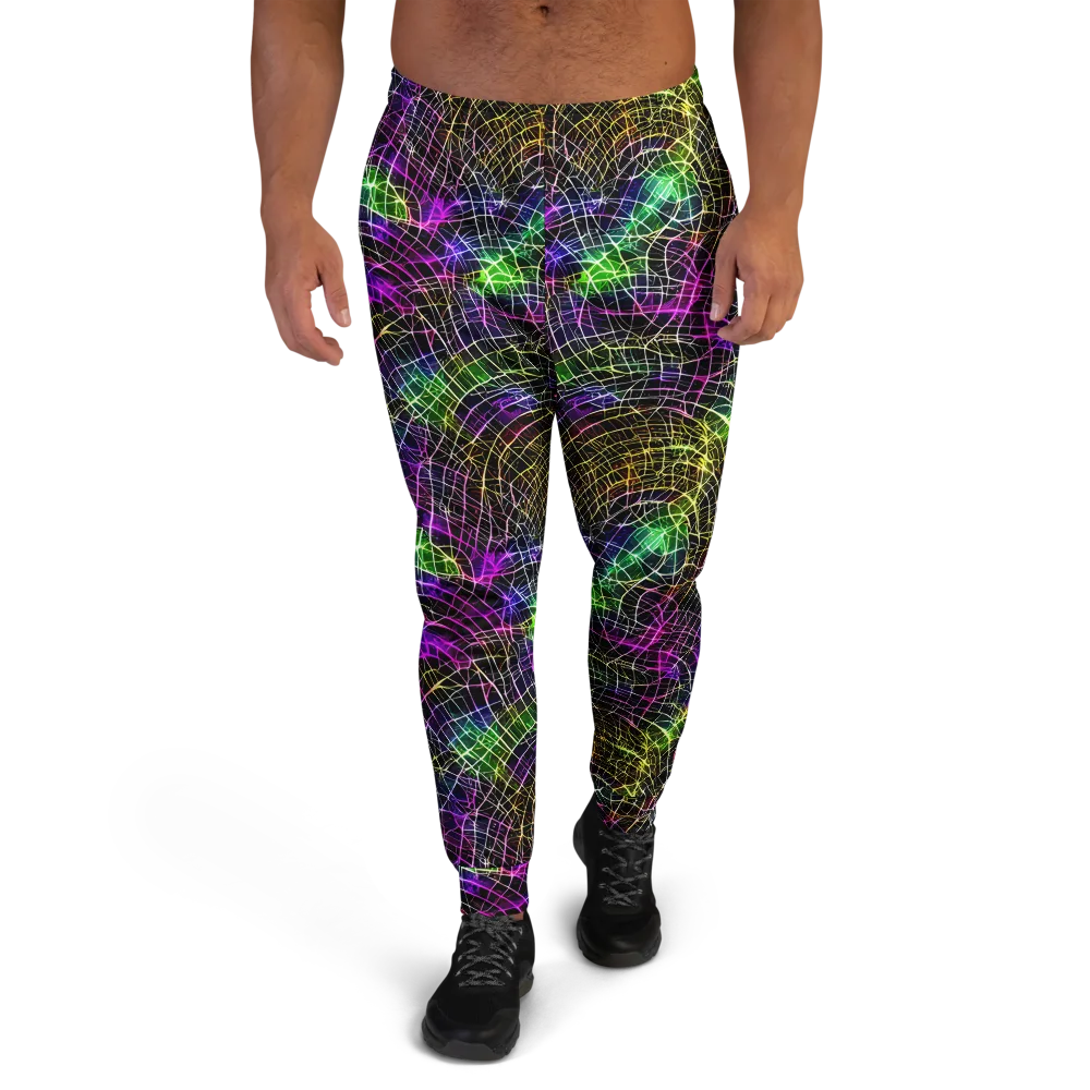 Cybercell on Men's Joggers — Front