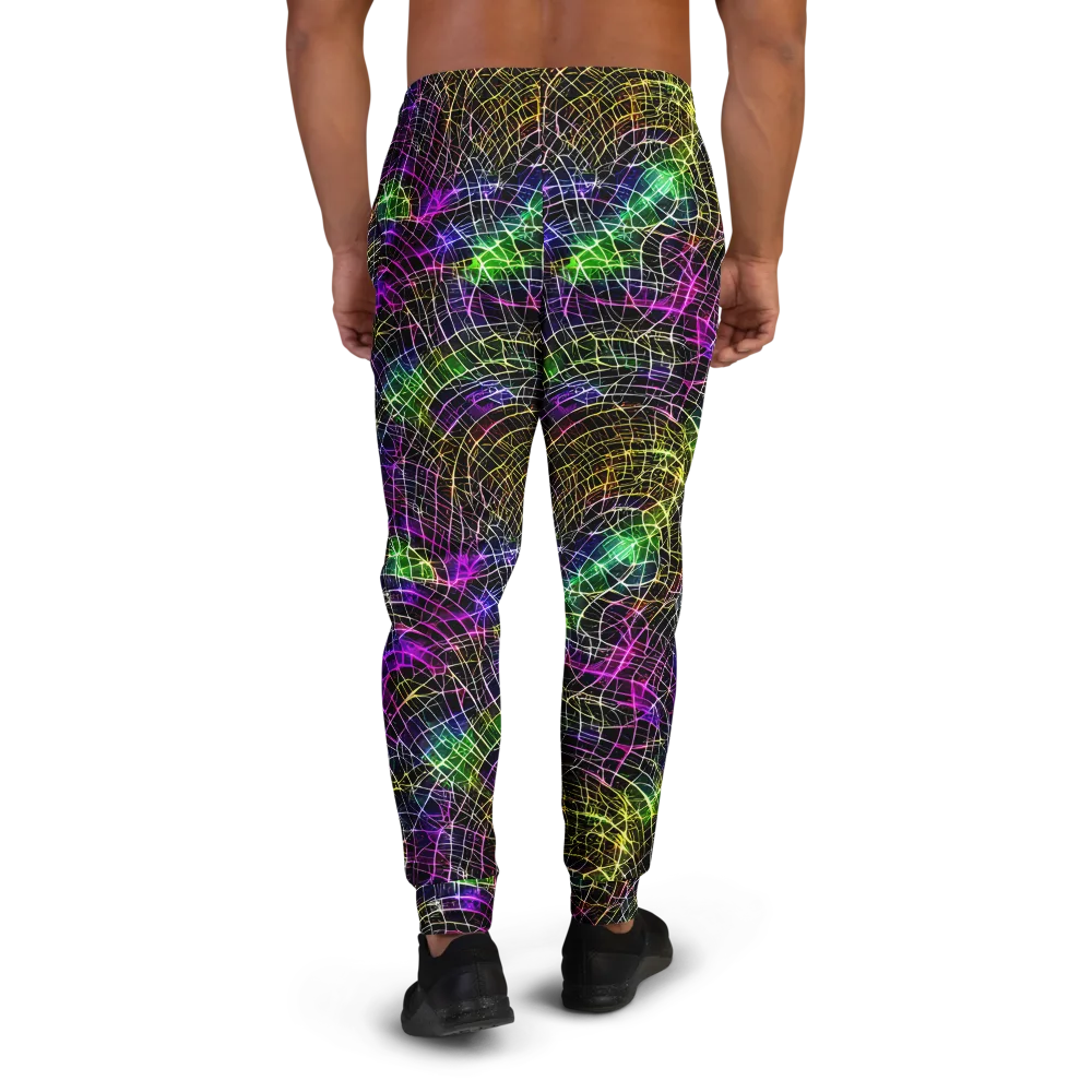 Cybercell on Men's Joggers — Back