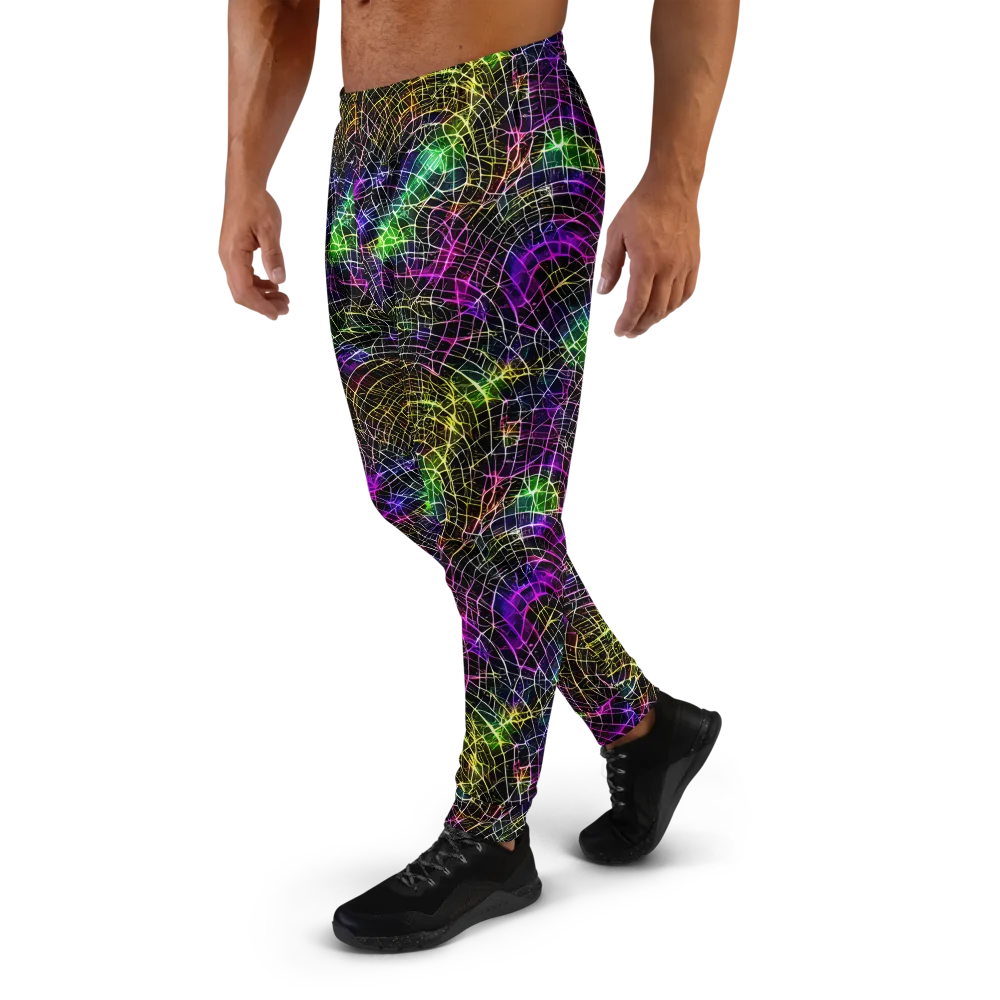 Cybercell on Men's Joggers — Left