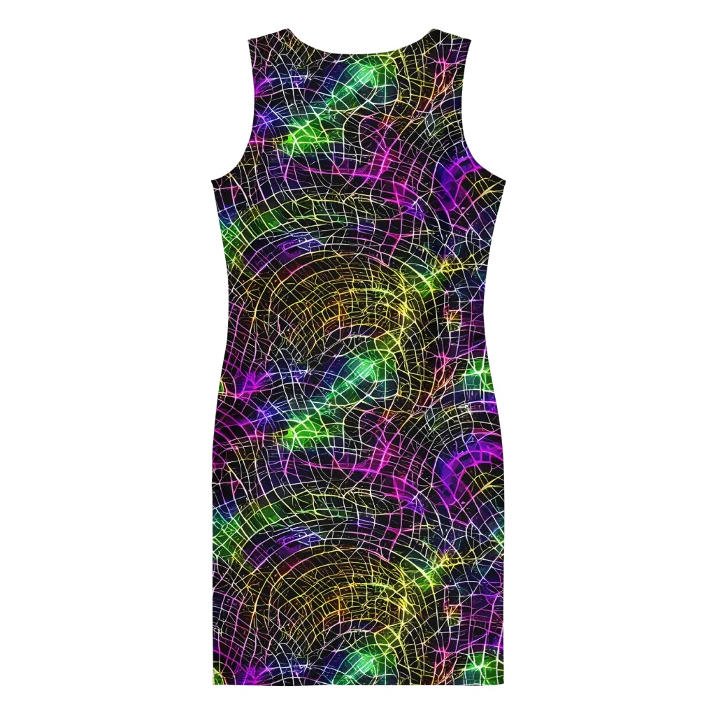 Cybercell on Bodycon Dress — Back