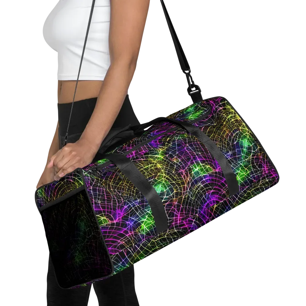 Cybercell on Duffle Bag — Front