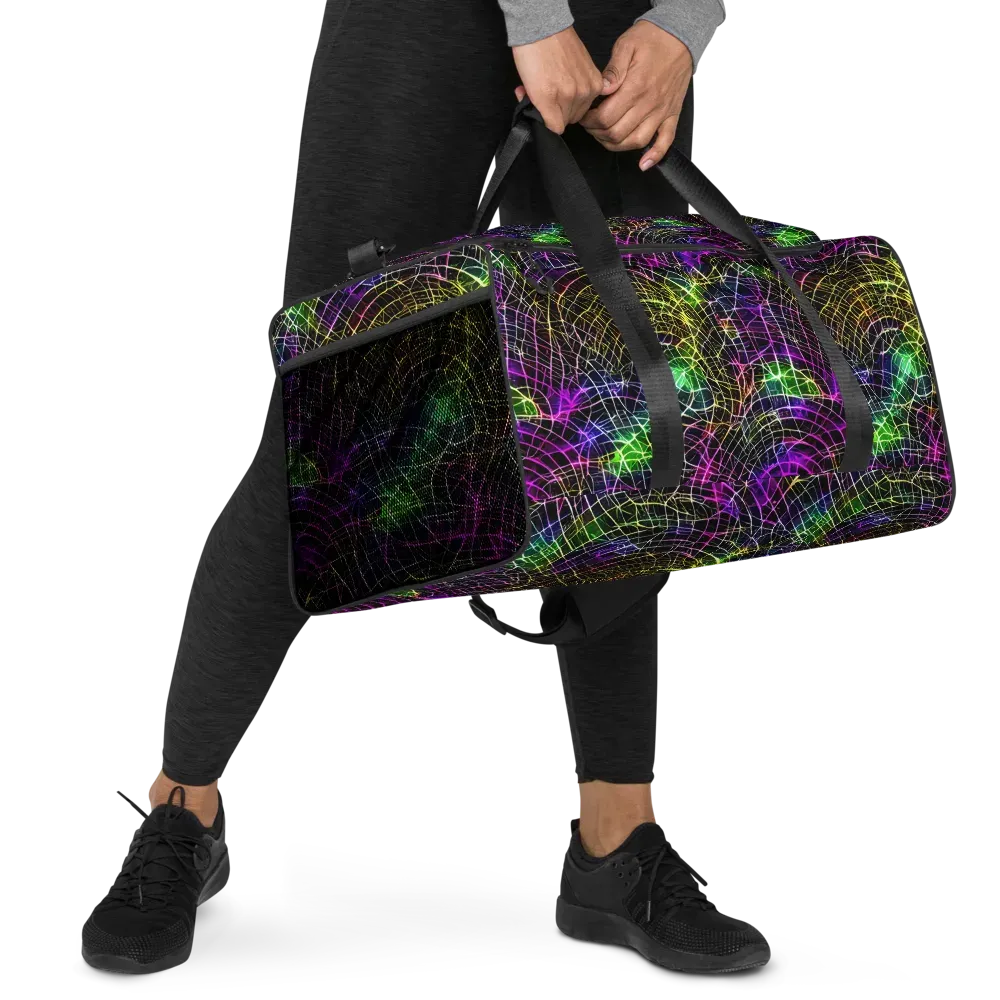 Cybercell on Duffle Bag — Right Front