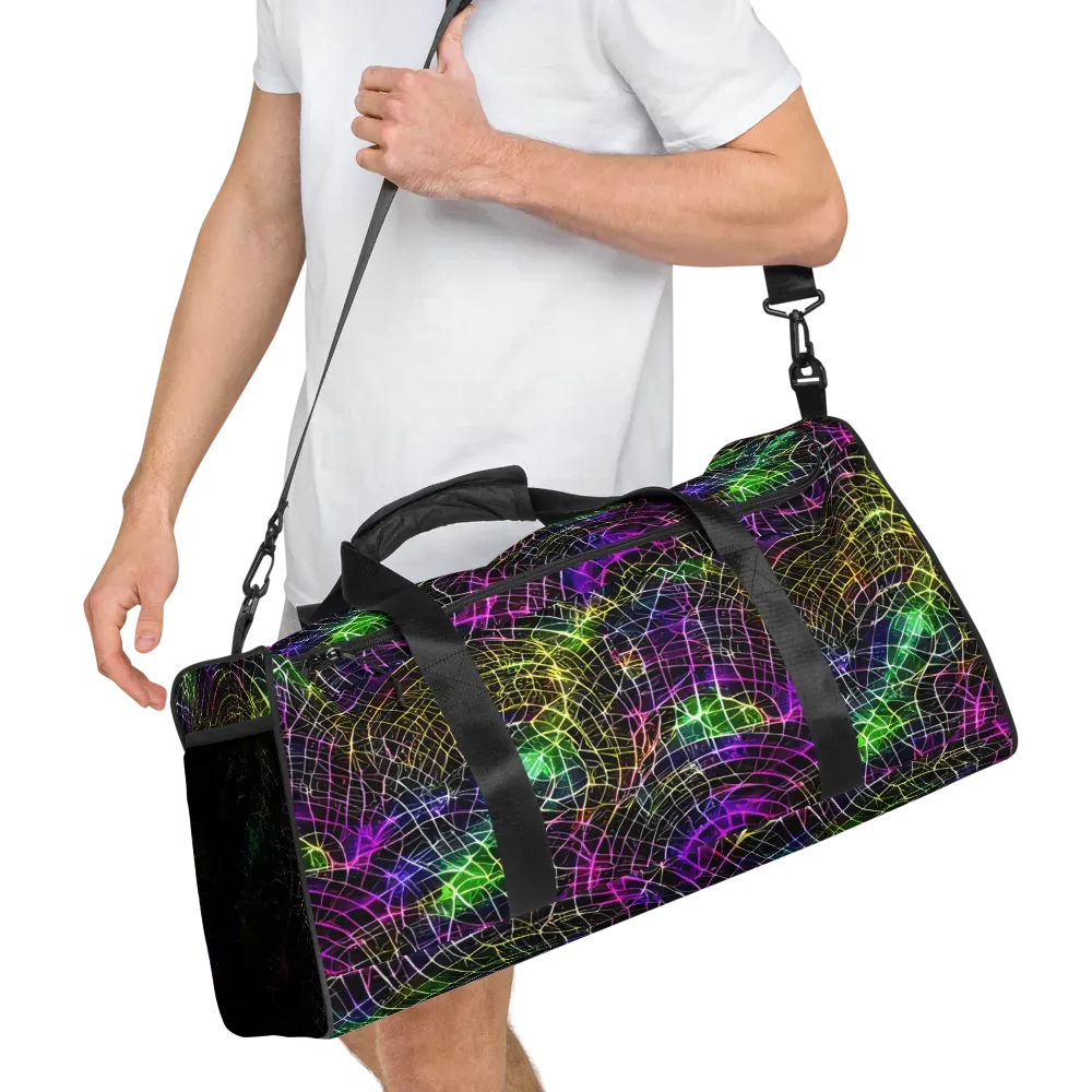 Cybercell on Duffle Bag — Right Front