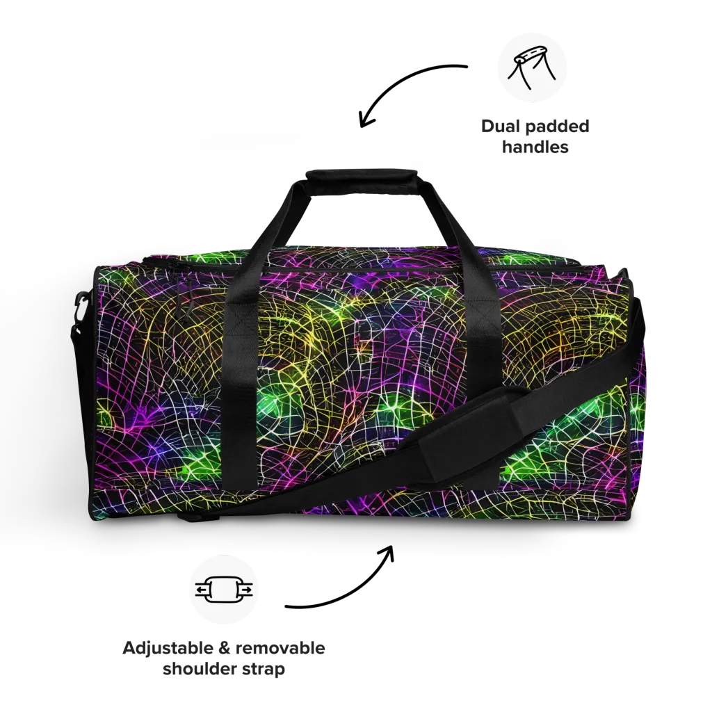 Cybercell on Duffle Bag — Front