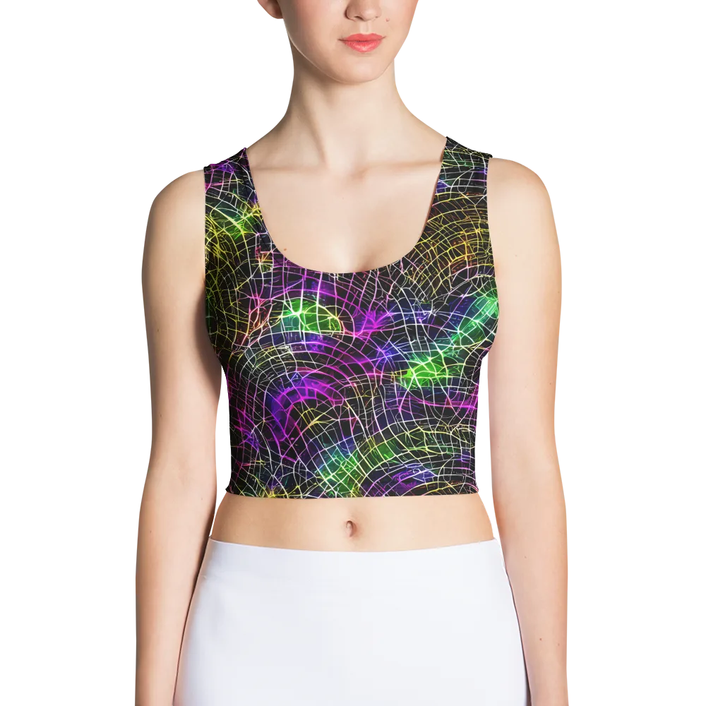 Cybercell on Crop Top — Front