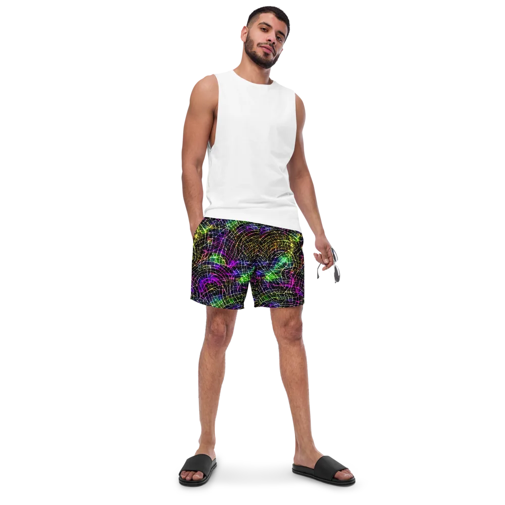 Cybercell on Swim Trunks — Front
