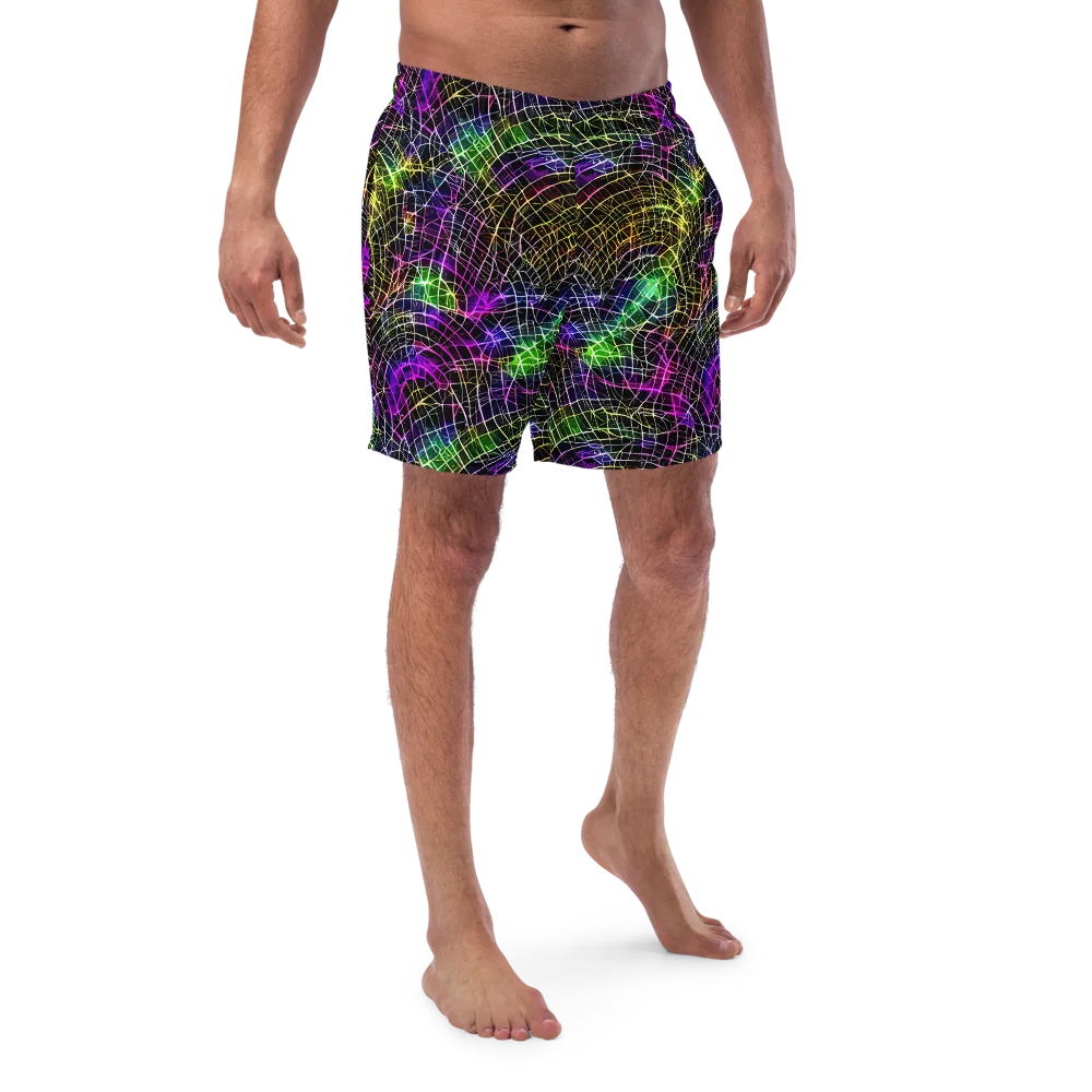 Cybercell on Swim Trunks — Front