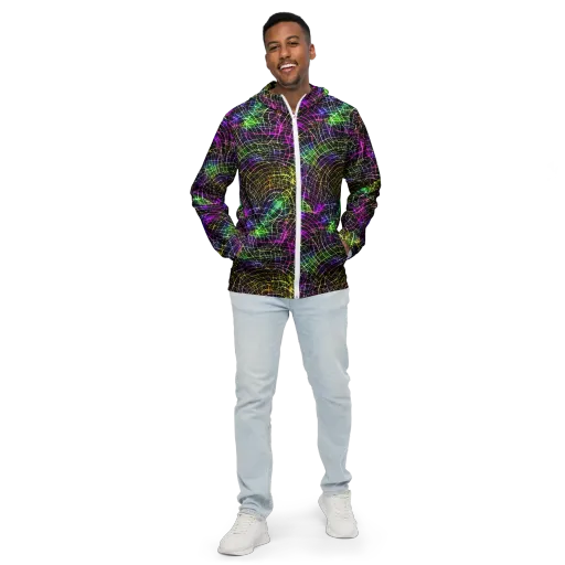 Cybercell on a Men's Windbreaker