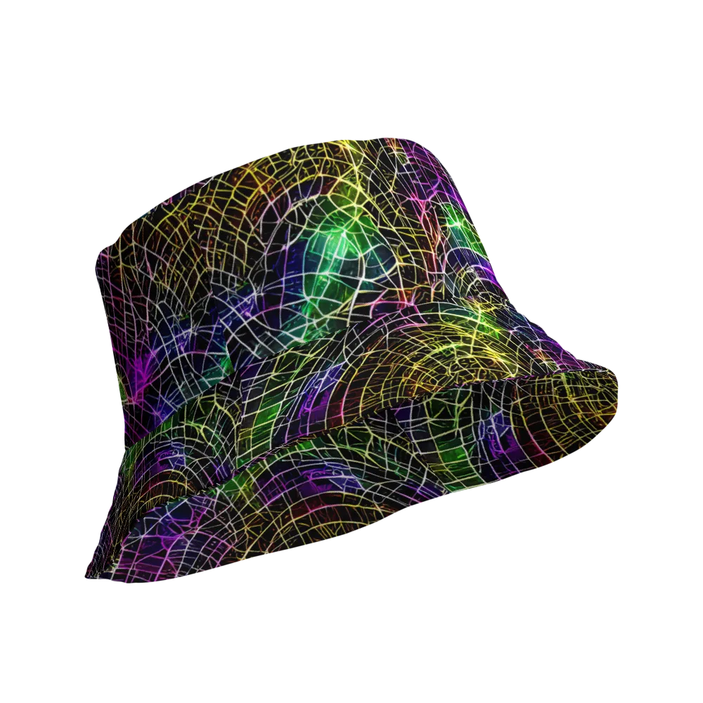 Cybercell on Reversible Bucket Hat — Product details Outside
