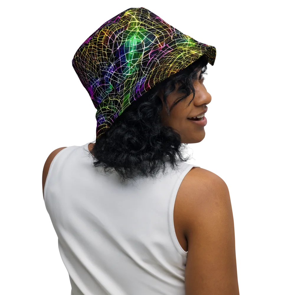 Cybercell on Reversible Bucket Hat — Right Outside